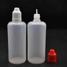 100ml Plastic E Liquid bottles Soft PE Style Empty Oil Dropper Bottles With Child proof Cap Bottles On Promotion