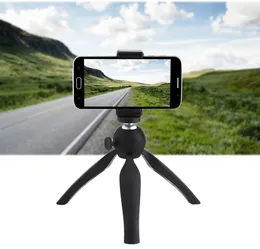 Mini 360 Rotating Stand Adjustable Tripod Mount with Universal Phone Adapter Holder for Phone / Digital Camera 5.5 inch