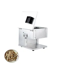 FREE SHIPPING commercial Stainless steel meat slicer Fully automatic Meat grinder Sliced meat dicing machine Wire cutter