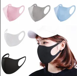 Różowy niebieski przeciw kurz twarz okładka dorosły dzieci PM2.5 Maska designerska oddechowa Odporna do mycia lodowe maski dla jedwabiu