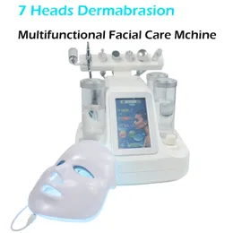 7 in 1 Microdermabrasion Hydra Cleaning Water Jet Beauty Machine Facial Care Oxygen Equipment Small Bubble skin rjeuvenation