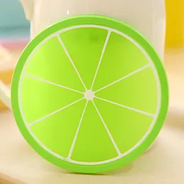 Fruit Shaped Coaster Silicone Cup Pads Slip Hot Drink Holder Insulation Pad Cups Mat