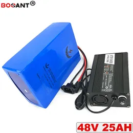 Für Bafang BBSHD 500W 1000W Motor E-bike lithium-batterie 48V 25Ah + 5A Ladegerät 18650 13S 48V elektrische fahrrad lithium-batterie pack