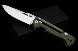 Cold steel AD-15 High Quality Folding Knife scorpion lock D2 blade G10 handle outdoor tactical gear hunting camping tool EDC Combat Defense Pocket