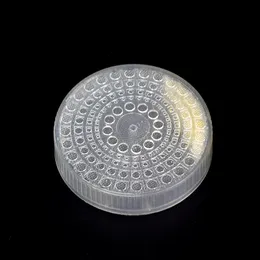 Transparent Round Crystal Gel Cigar Humidor Humidifier - Ideal for Cigar Accessories