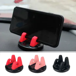 Non-slip 360 Degree Car Phone Holder Silicone Mobile Phone Holder Gps Holder For Xiaomi Huawei Car phone Multifunction Accessories
