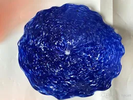 Beautiful style Decor glass hotel Round Deco lamps Plate Art for Wall Decorative Blown Art Custom Made Plates