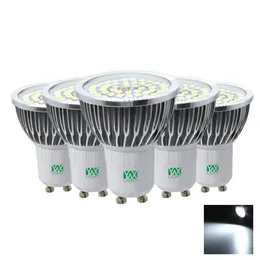 5 ШТ. YWXLight GU10 2835SMD 7 Вт СВЕТОДИОДНАЯ Лампа Lampada Прожекторы Лампы Освещения AC 85 - 265 В