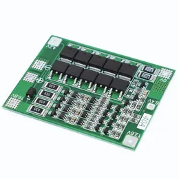 Freeshipping 10pcs 4S 40A Li-ion Lithium Battery 18650 Charger PCB BMS Protection Board with Balance For Drill Motor 14.8V 16.8V