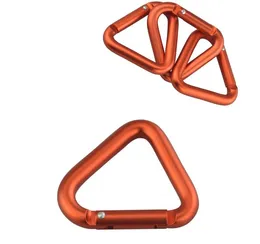 Yeni Carabiners snap kanca Emniyet Toka Alüminyum Alaşım D Şekli Tırmanma Düğmesi Kanca Anahtarlık Anahtarlık Carabiners Kamp Yürüyüş