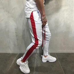 Pantaloni skinny da uomo Harem Fitness casual Pantaloni sportivi da uomo Pantaloni da pista con cerniera Hip Hop Pantaloni da jogging Pantaloni sportivi Taglie forti1