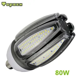 Topoch LEDの交換用電球オリーブハイベイランプ80W UL CEリストE40ベース250W HIDレトロ100-277Vのための庭の正方形の備品