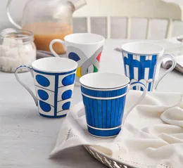 Ben Kina Kaffe Kopp Europen Cup Creative Ceramic Afternoon TeaCup för vatten Vacker presentförpackning
