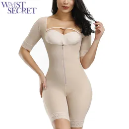 WAIST SECRET Women Waist Trainer Full Body Shaper Leg Arm Tummy Control Panties Bust Push Up Shapewear Butt Lifter Bodysuit CX200628