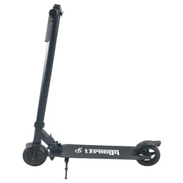 FreeGo ES-06C Folding Electric Scooter 350W Motor 4ah LCD-skärm 6,5 tums däck - Svart