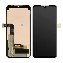 Wyświetlacz LCD Montaż Digitizer dla LG G8X Thinq V50S 6.4 CAL OLED OLED COPOWITITIO ECTREEN Części zamienne czarne