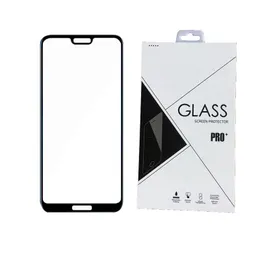 9H Full Cover Tempered Glass Screen Protector Silk Printed for HUAWEI P30 P30 LITE NOVE 4 3 3i P Smart 2019 P Smart plus 100pcs retail packa