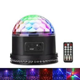LED Magic Ball Light, Red Green Blue Yellow Purple White Six, Stage Ambient Light can use BHT command