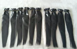 Clip In Human Hair Extensions Brasilianska Remy Hair 70-160g Alternativ Set med Naturlig Svart Färg, Gratis DHL