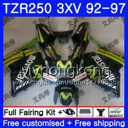 Kit för Yamaha TZR250RR RS TZR250 92 93 94 95 96 97 245HM.36 TZR 250 3XV Movistar Green YPVS TZR 250 1992 1993 1994 1995 1996 1997 Fairing