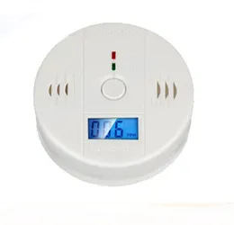 Hurtownia detektor detektora tlenku węgla Tester Zatrucie CO Alarm czujnik gazu dla bezpieczeństwa domu z pudełkiem detalicznym obejmują Probador de detector de Monoxido de Carbono
