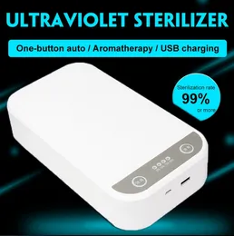 Hemresor Portable UV sterilisatorlåda med anti-sjukdomar Funktion Personlig mask Telefon steriliseringsfall Desinfektion Skåp Cy88-11