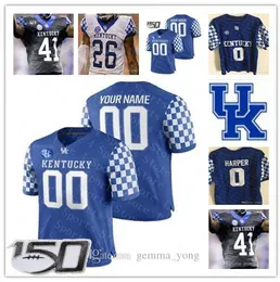 2019 Kentucky Wildcats Ncaa College Football 26 Benny Snell Jr.12チャンスPOORE 1 Lynn Bowden Jr. 3 Terry Wilson 56 Kash Daniel 150th Jersey