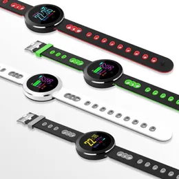 Q8 Pro Smart Watch IP68 Vattentät Blodtryck Hjärtfrekvens Monitor Fitness Smart Armband Tracker Bluetooth Armbandsur för iPhone Android