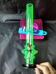 Acrílico bar hookah água de vidro bongs acessórios, tubos de vidro fumadores coloridos mini-multi-cores Tubos melhor mão glas colher