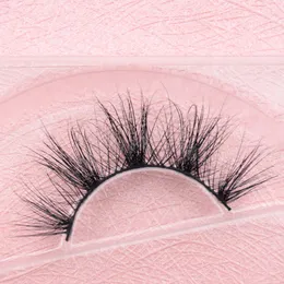 Mink Lashes 3D Mink Eyelashes 100% Cruelty free Lashes Handmade Reusable Natural Eyelashes Wispies False Lashes Makeup E21