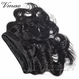 VMAE Brasileiro Virgem Humano Cabelo 28 Polegada Natural Corpo Preto Onda 3 Bundles Lot Hair Tece Extensões de Cabelo