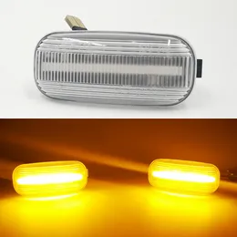 1 Pair For Audi A3 S3 8P A4 S4 RS4 B6 B7 A6 S6 RS6 C6 05-08 Dynamic Turn Signal Light LED Side Marker Fender Sequential Indicator Lamp