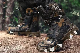 Top 2021 Nova Alta Superior Camuflagem Impermeável Botas de Combate Antiskid Botas Militares Botas Táticas Fitness Training Walking Gym Yakuda Local Online Loja