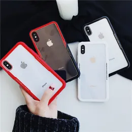 Quality Luxury 9H Tempered Glass Transparent Slim Shockproof Soft Silicone Edge Phone Case Cover For iPhone 11 Pro X XR XS Max 8 7 6S Plus