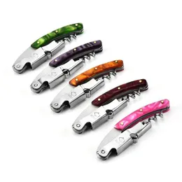 Multifunctional Opener Outdoor Stainless Steel Bottle Jar Resin Shrimp Head Knife Red Wine Hippocampal Opener ZC0924