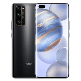 オリジナルのHuawei Honor 30 Pro 5G携帯電話8GB RAM 128GB 256GB ROMキリン990オクタコア40.0MP AI NFC Android 6.57 "全画面指紋IDフェイス4000mahスマート携帯電話