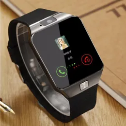 DZ09 Смарт-часы Dz09 Часы Wrisbrand Android iPhone Watch Smart SIM Интеллектуальный мобильный телефон Состояние сна SmartWatch Розничная упаковка7899928
