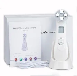 Facial Skin EMS Electroporation RF Radio Frequency Facial LED Photon Skin Care Device Face Lift Tighten Beauty Machine