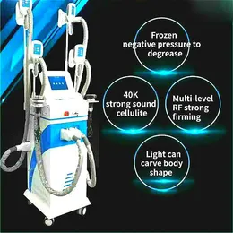 5 In 1 Cryo Machine 4 Lipofreeze Handle Fat Freezing Coolplas Cryolipolysis Fat Reduction Cryotherapy Freeze Body Fats Reduction Machine