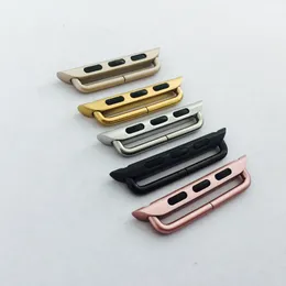 Stainless Steel Adapter For Apple Watch 38mm 40mm 42mm 44mm Band Connector For Apple Watch Series 1 2 3 4 5 Adaptor Buckle