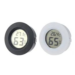 Mini LCD Digital termometer Hygrometer temperatur fuktmätare detektor termograf Fahrenheit / Celsius för humidors hem jk2008xb