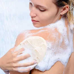 Hot sale Natural luffa Luo dead skin bath wipe oval Luffa bath sponge bath towel wholesale