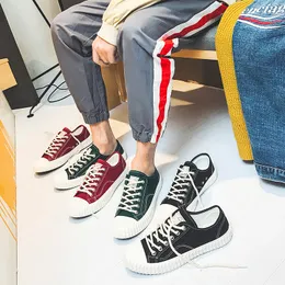 Celai Canvas Shoes 남자 여름 유행 레이스 업 워킹 슈즈 남성을위한 얕은 아늑한 녹색 운동화 zapatilla mujer a 011 하이킹 b3y2#