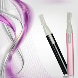 2 Colors Practical Electric Face Eyebrow Scissors Hair Trimmer Mini Portable Women Body Shaver Remover Blade Razor Epilator