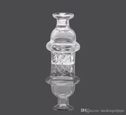 石英Banger Beracky Cyclone Riptide Glassの紡績CARBキャップ32mm DIAのための最も安い科学的なRiptideタービンの方向性炭ガラス。