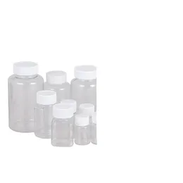 Clear PET plastic bottle wide mouth bottle for packaging medicine and food 5ml to 300ml wholesale Clear PET plastic bottles wide mouth