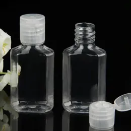 200pcs 60ml Empty Hand Sanitizer Gel Bottle Hand Soap Liquid Bottle Clear Squeezed Pet Sub Travel Bottle