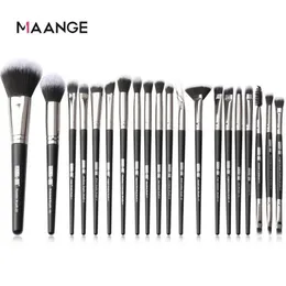 Maange Pro 20 st Makeup Brushes Set Facial Powder Foundation Eye Shadow Make Up Brush Kit