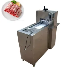 Most popular electric meat slicer mutton roll CNC double-cut lamb roll machine stainless steel mincer 110V 220V