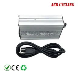 Hızlı soğutma fanı 42V 54.6V 58.8V li iyonu paketi ebike DC XLR RCA ile 36V 48V 52V Li iyon batarya şarj cihazı 4A